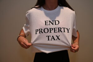 end property tax white